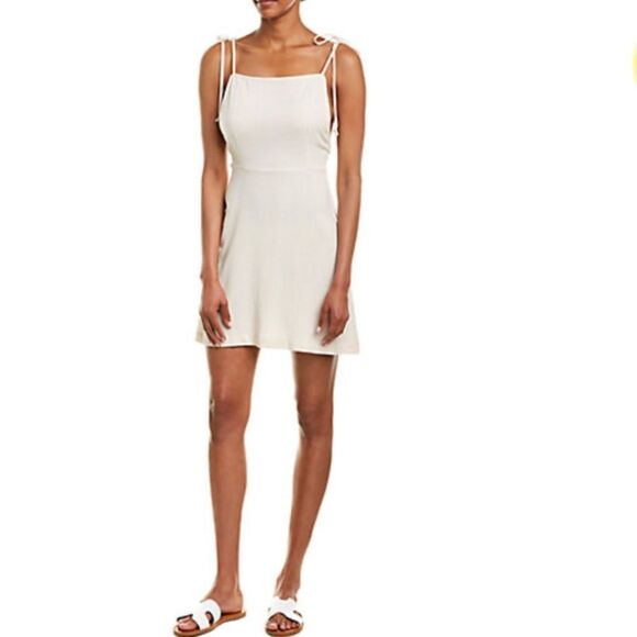 NWT Rachel Pally Linen-Blend A-Line Mini Dress - Picture 1 of 2